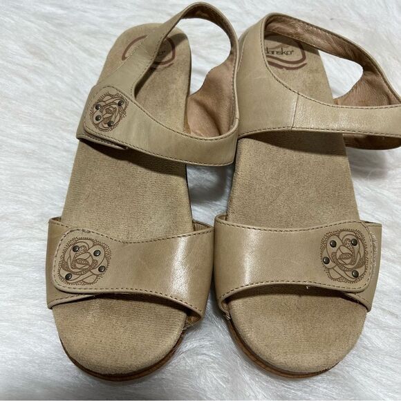 Dansko Tan Sonnet Leather Strap Sandal --‎ EU39/US 9 - Picture 7 of 9